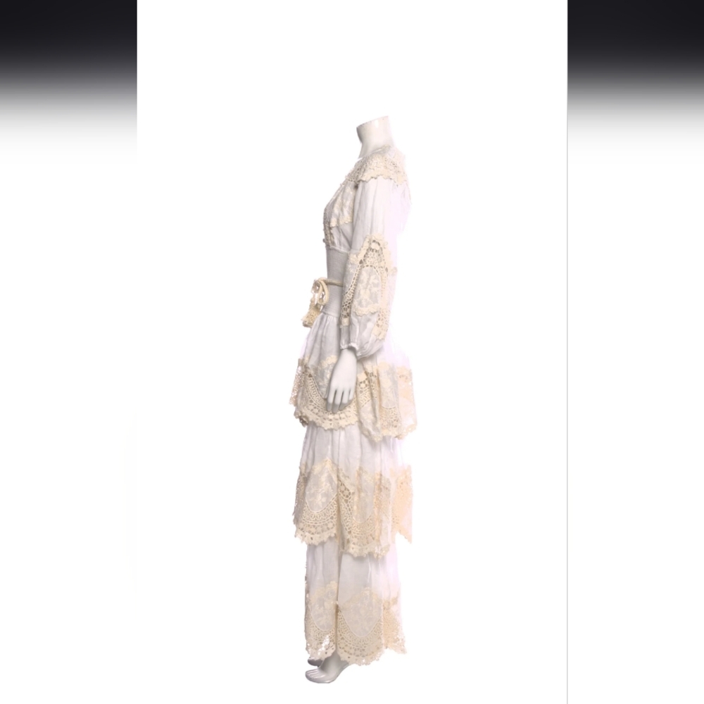 Zimmermann Cream Maxi Dress - Picture 8 of 9